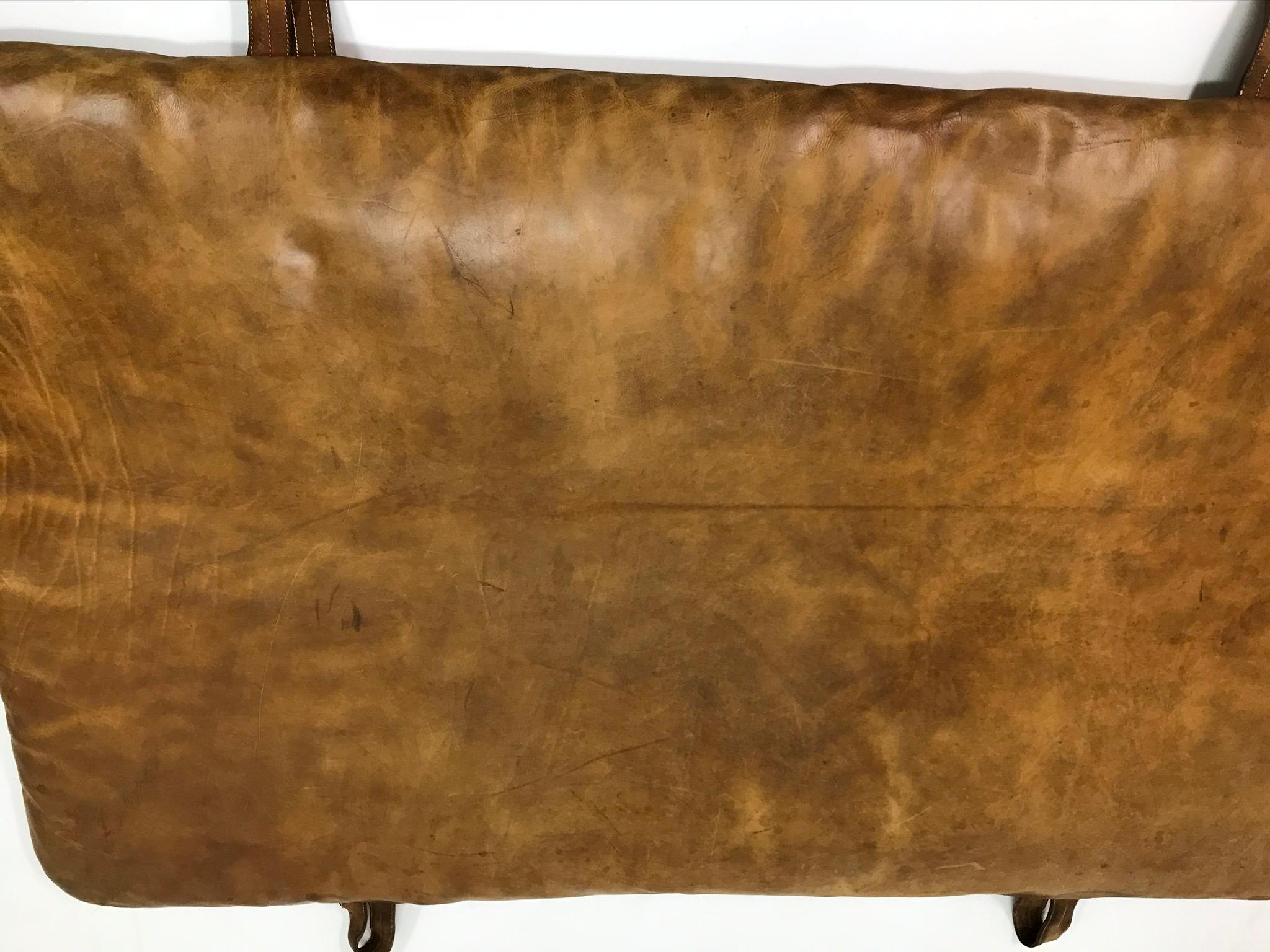 Leather Gym Mattress Czech, 1930 1