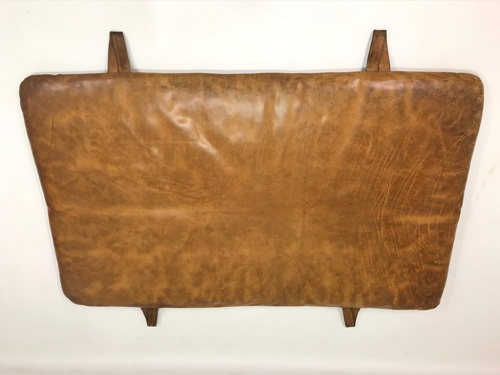 Leather Gym Mattress Czech, 1930 3