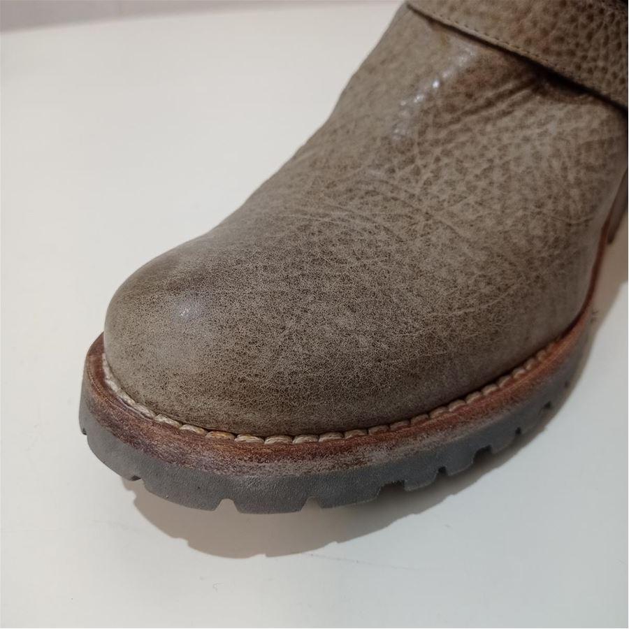 Black Brunello Cucinelli Leather half boots size 39 1/2