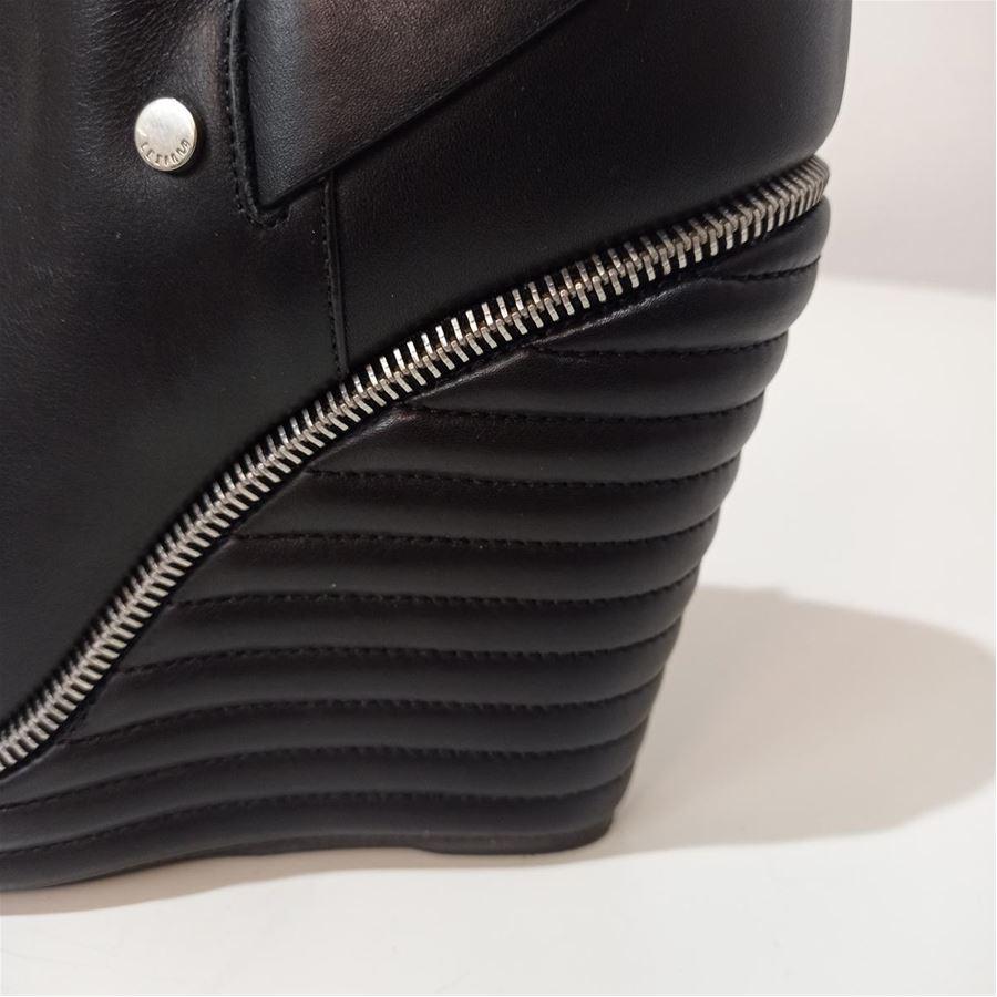 Le Silla Leather half boots size 39 In Excellent Condition In Gazzaniga (BG), IT