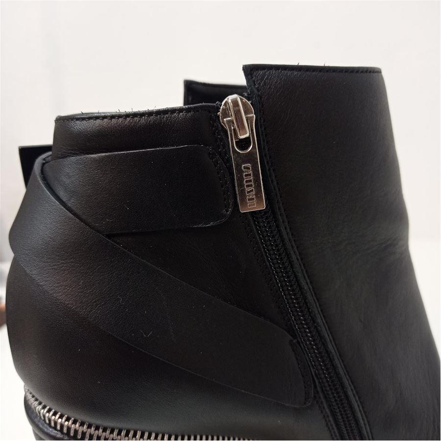 Women's Le Silla Leather half boots size 39