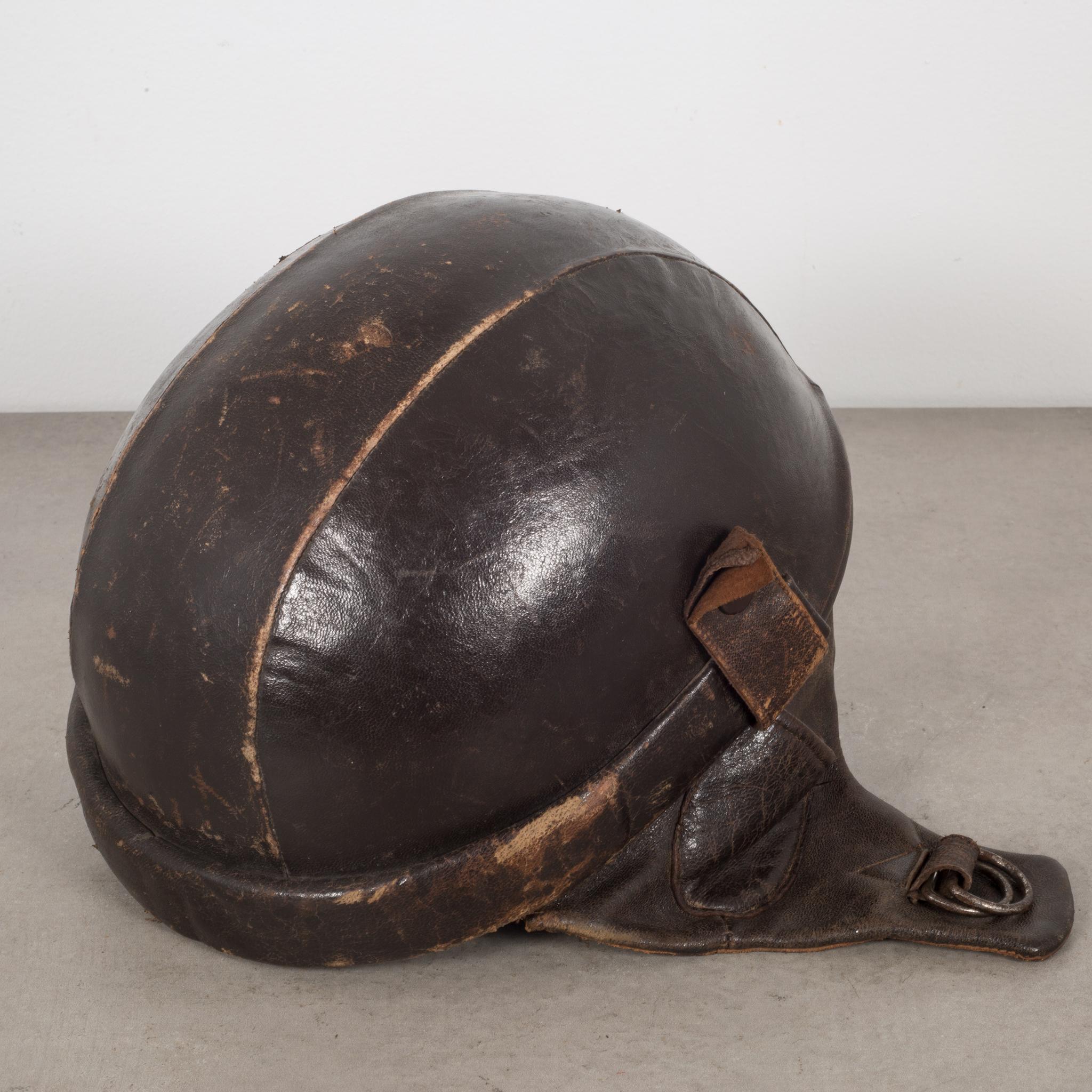 1940s motorcycle helmet