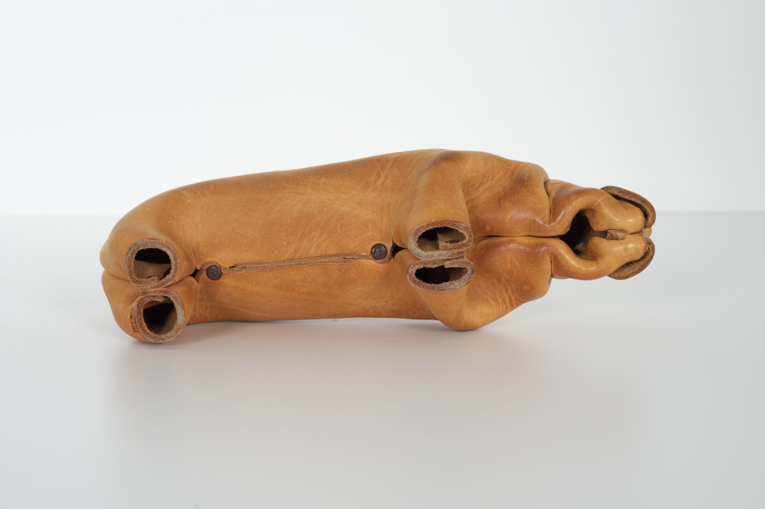 Leather Hippo by Deru For Sale 4