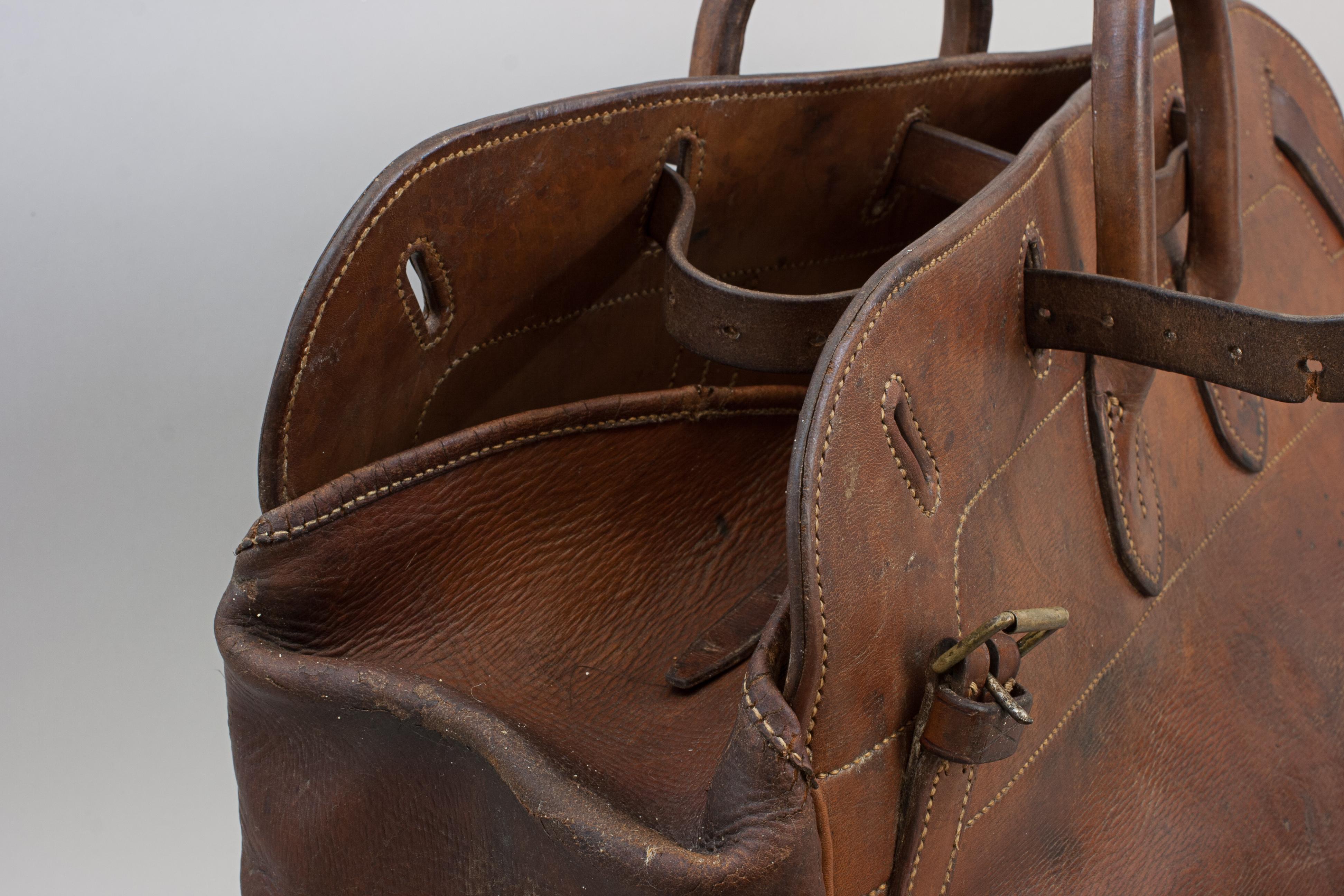 Leder Reisetasche Typ Tasche im Angebot 7