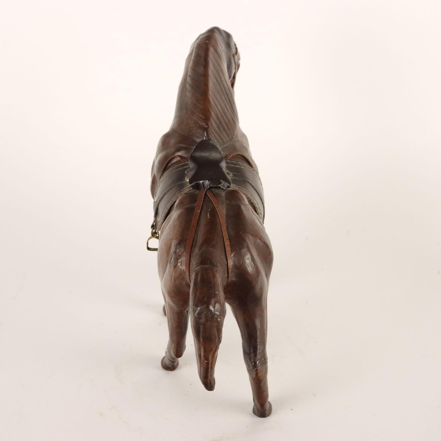 Leather Horse, Italy, Late 19th, Early 20th Century For Sale 4