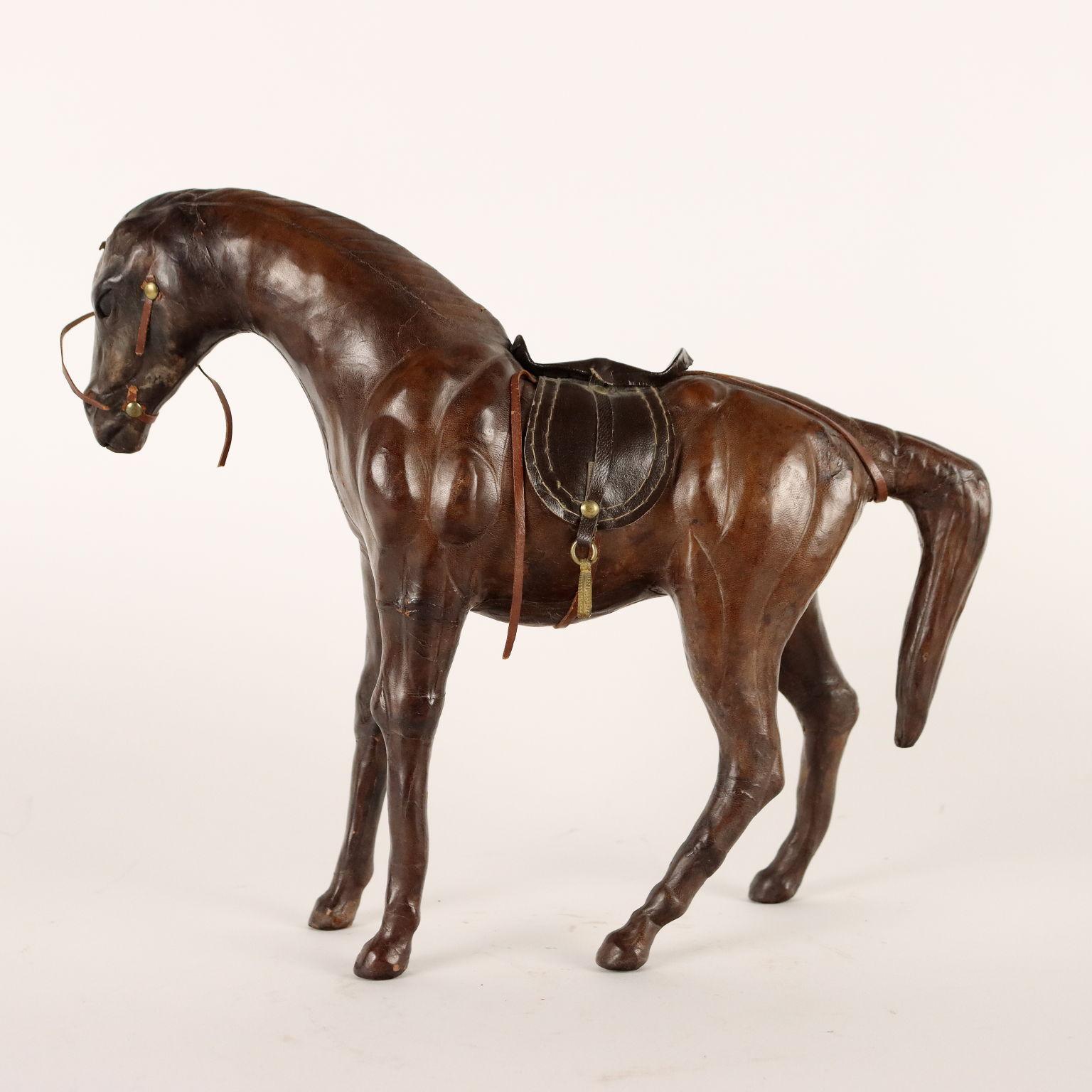 Leather Horse, Italy, Late 19th, Early 20th Century For Sale 2