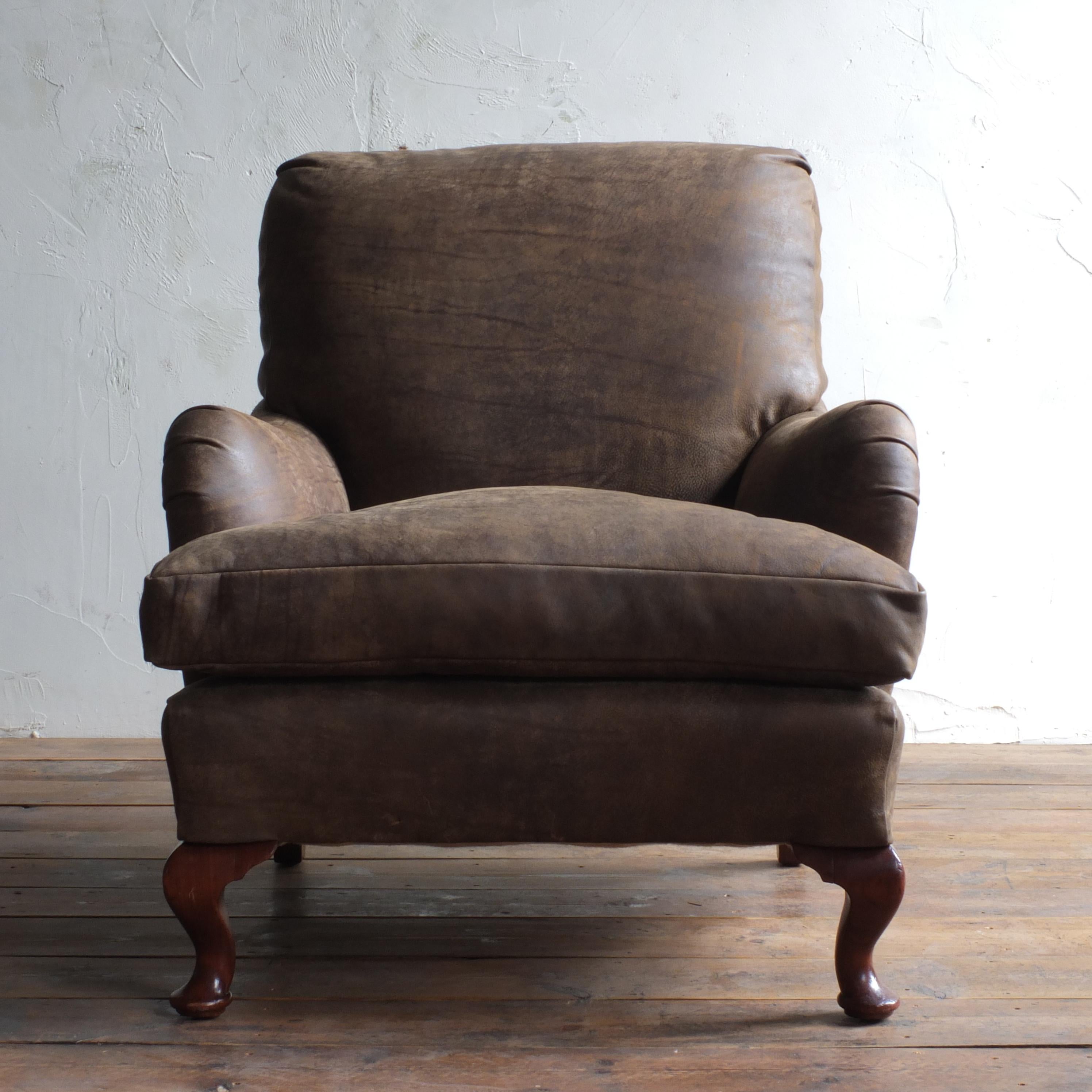 Victorian Leather Howard And Sons Bridgewater Armchair