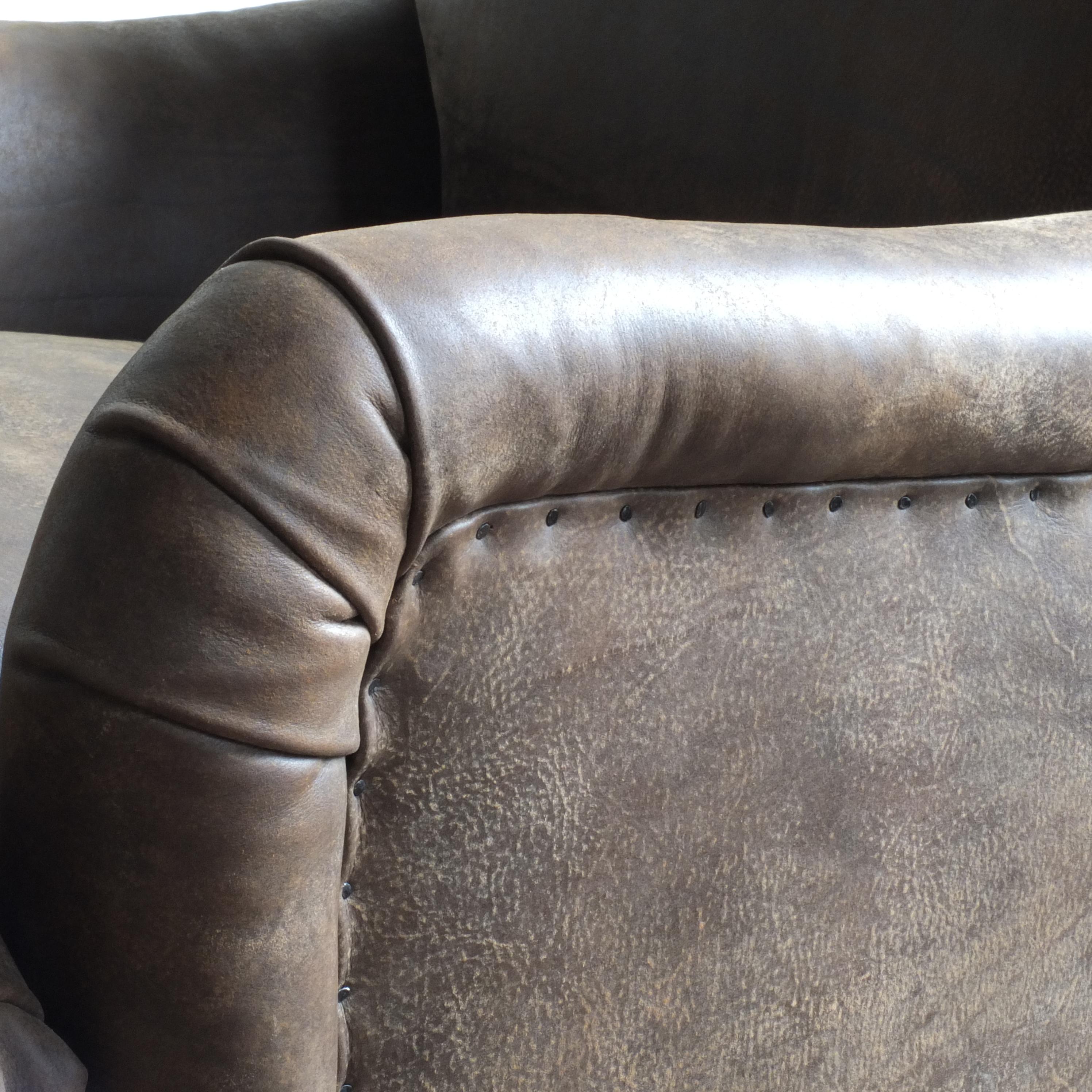 Leather Howard And Sons Bridgewater Armchair 3