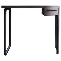 Leather & Iron Desk Manufactured in Italy Designed by Tadashi Murase 2021