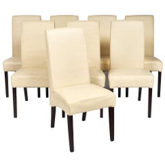Leather Italian Dining Chairs