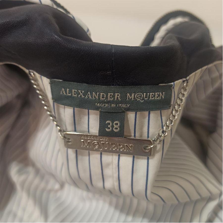 Alexander McQueen - Veste en cuir, taille 38 Pour femmes en vente
