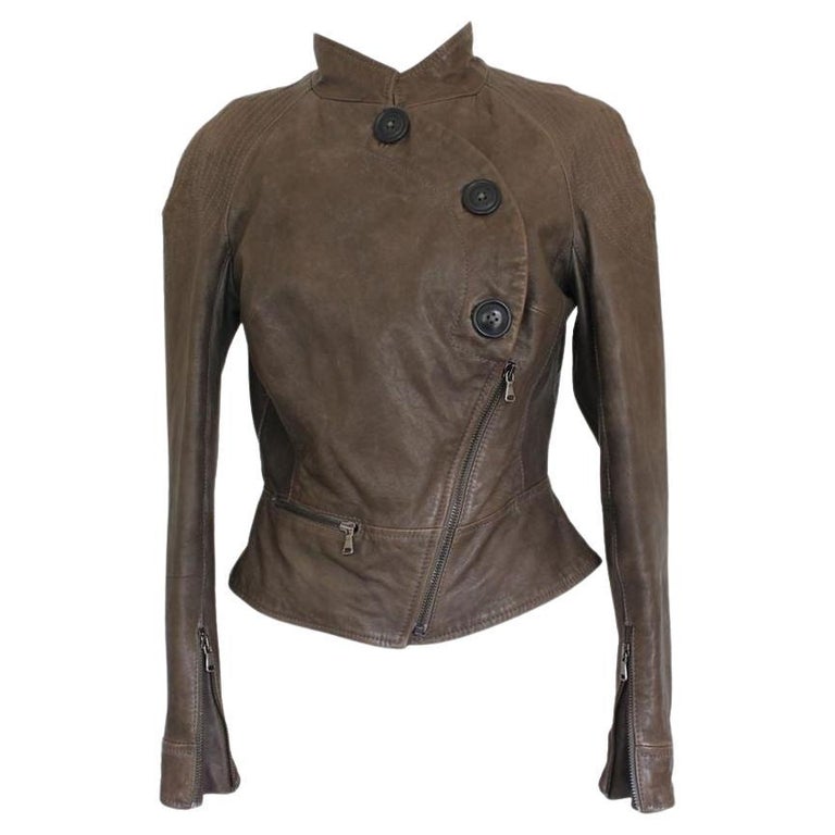 Vivienne Westwood Leather jacket size 40 at 1stDibs
