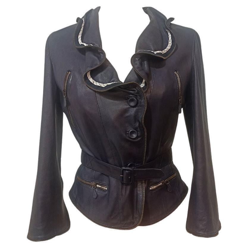 Alexander McQueen Leather jacket size 38
