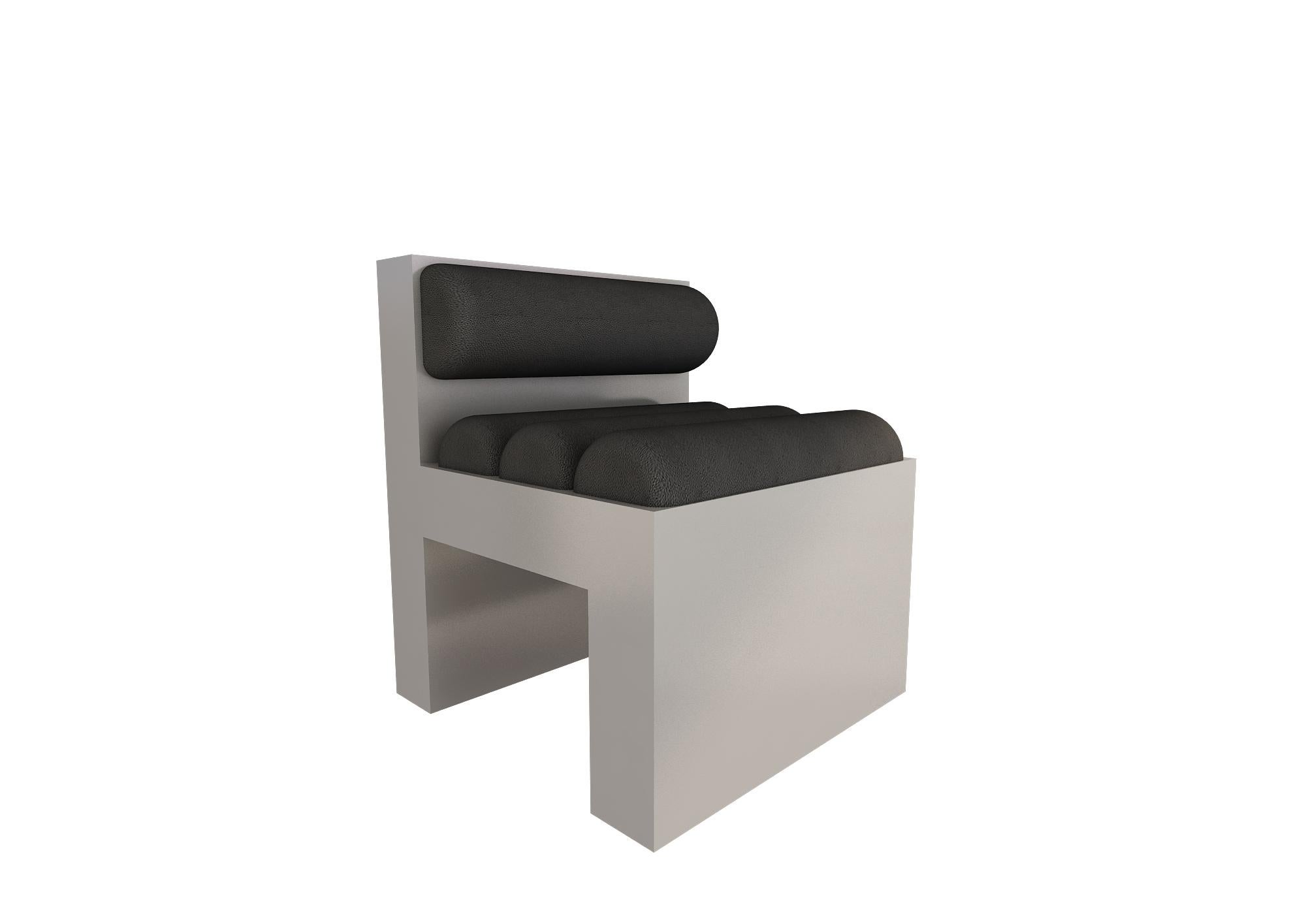 Jam 02 Loungesessel aus Leder von Melis Tatlicibasi im Zustand „Neu“ im Angebot in Geneve, CH