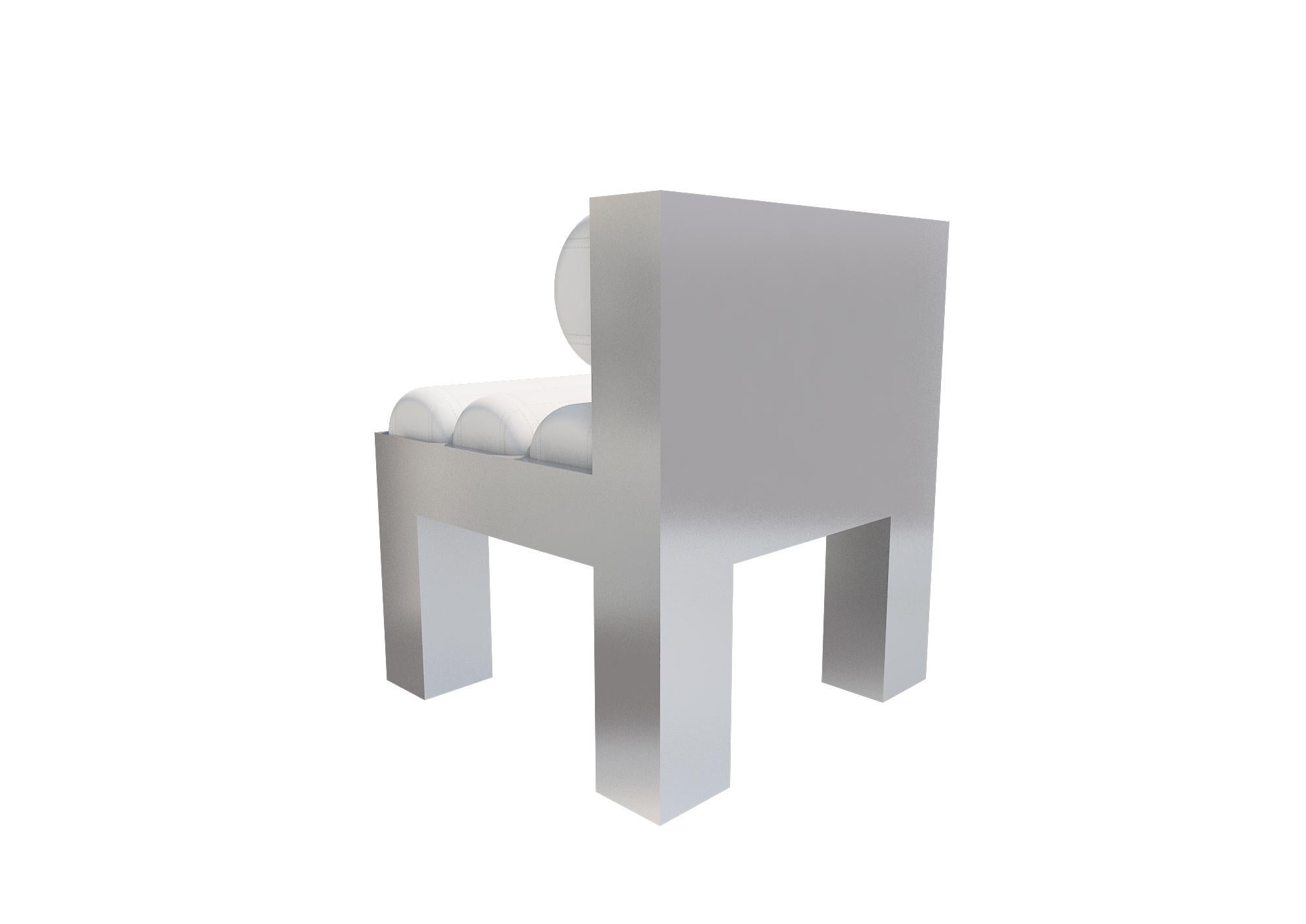 Cuir Chaise longue Jam en cuir par Melis Tatlicibasi en vente