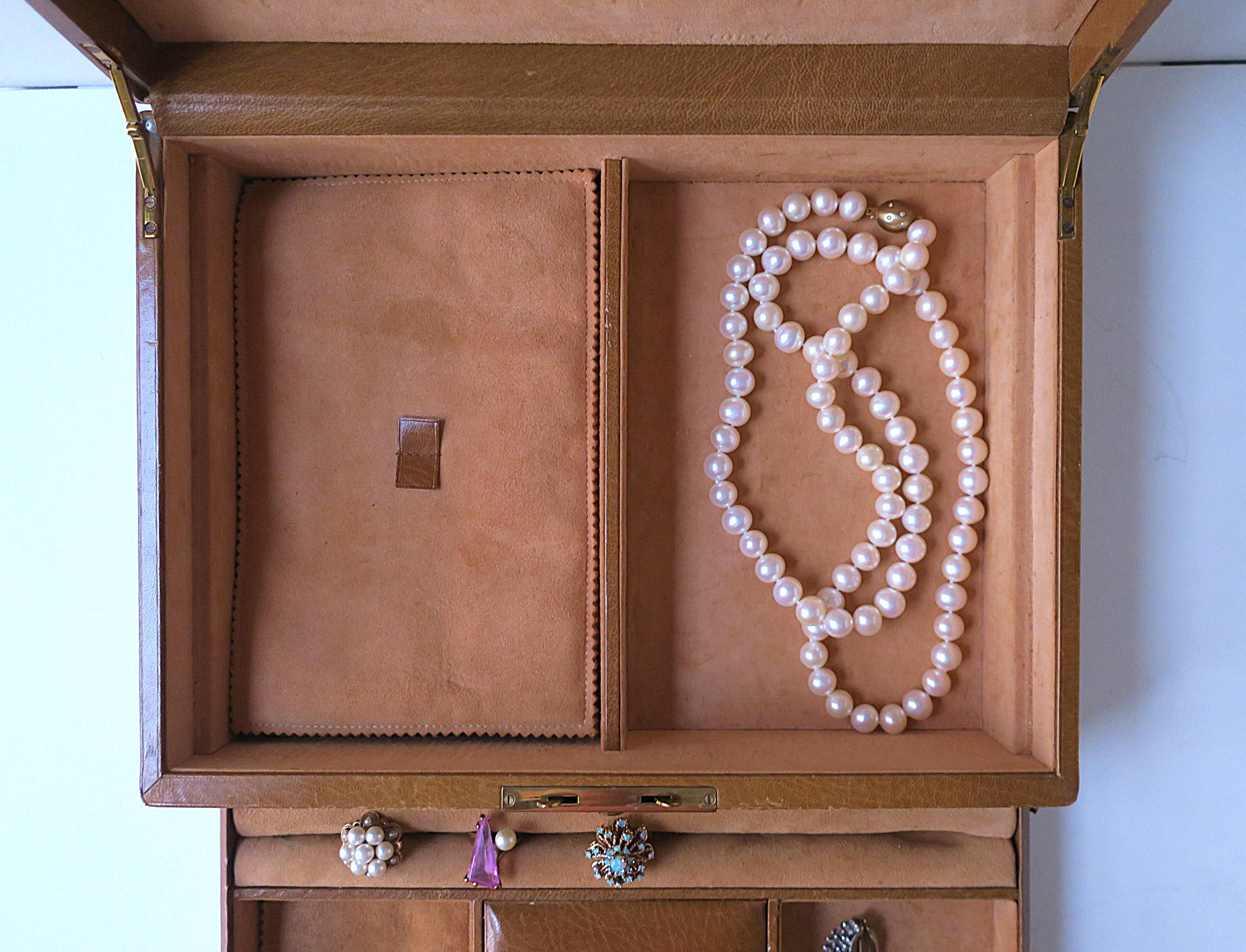 Joyero de Piel Made in Spain, Grande en venta 5