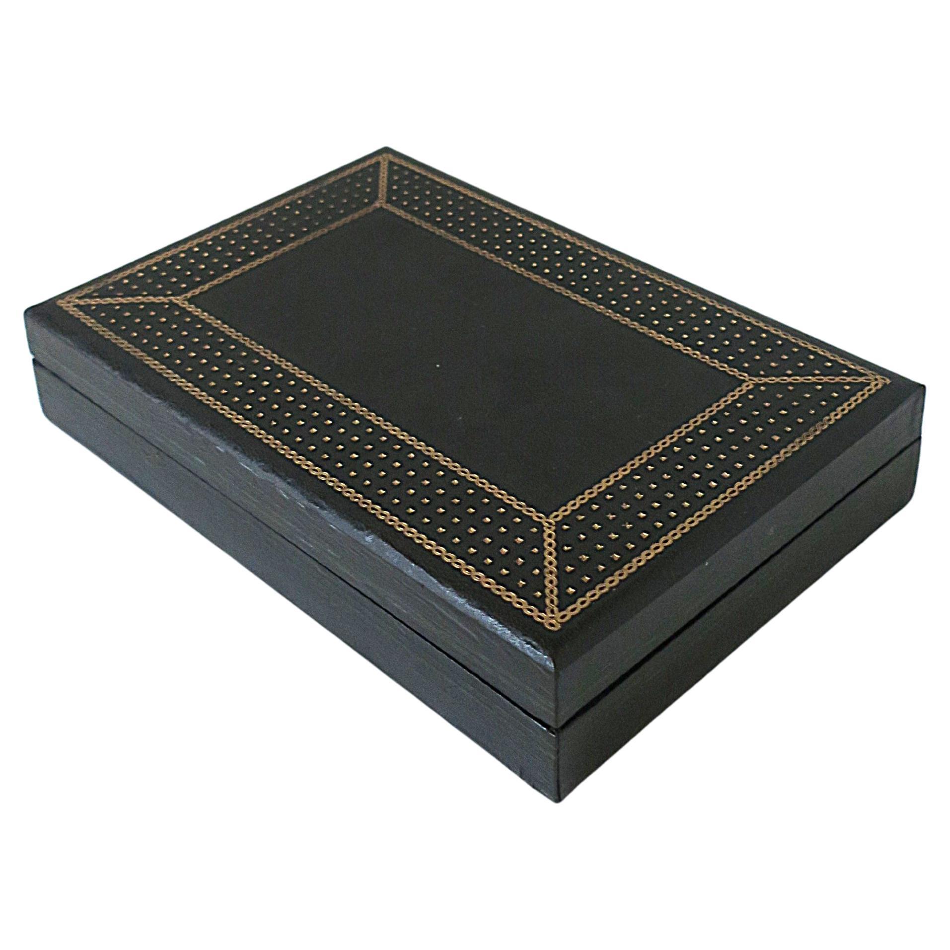 Leather Jewelry Box Sweden For Sale