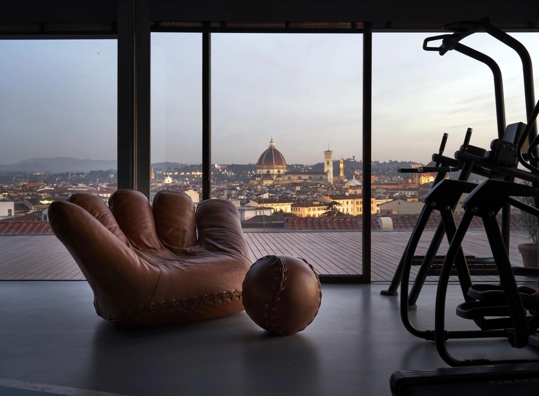 Italian Leather 'Joe' Chair Designed by De Pas, D'Urbino, Lomazzi for Poltronova, Italy