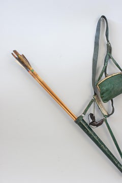 Fodero da tiro con l'arco in pelle da donna e frecce Muir