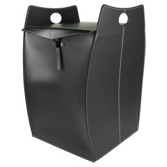 Leather Laundry Basket PAUL by Limac Design, Modern Style