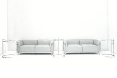 Leather LC3 Grand Confort Sofa by Le Corbusier & C. Perriand for Cassina (1/2)