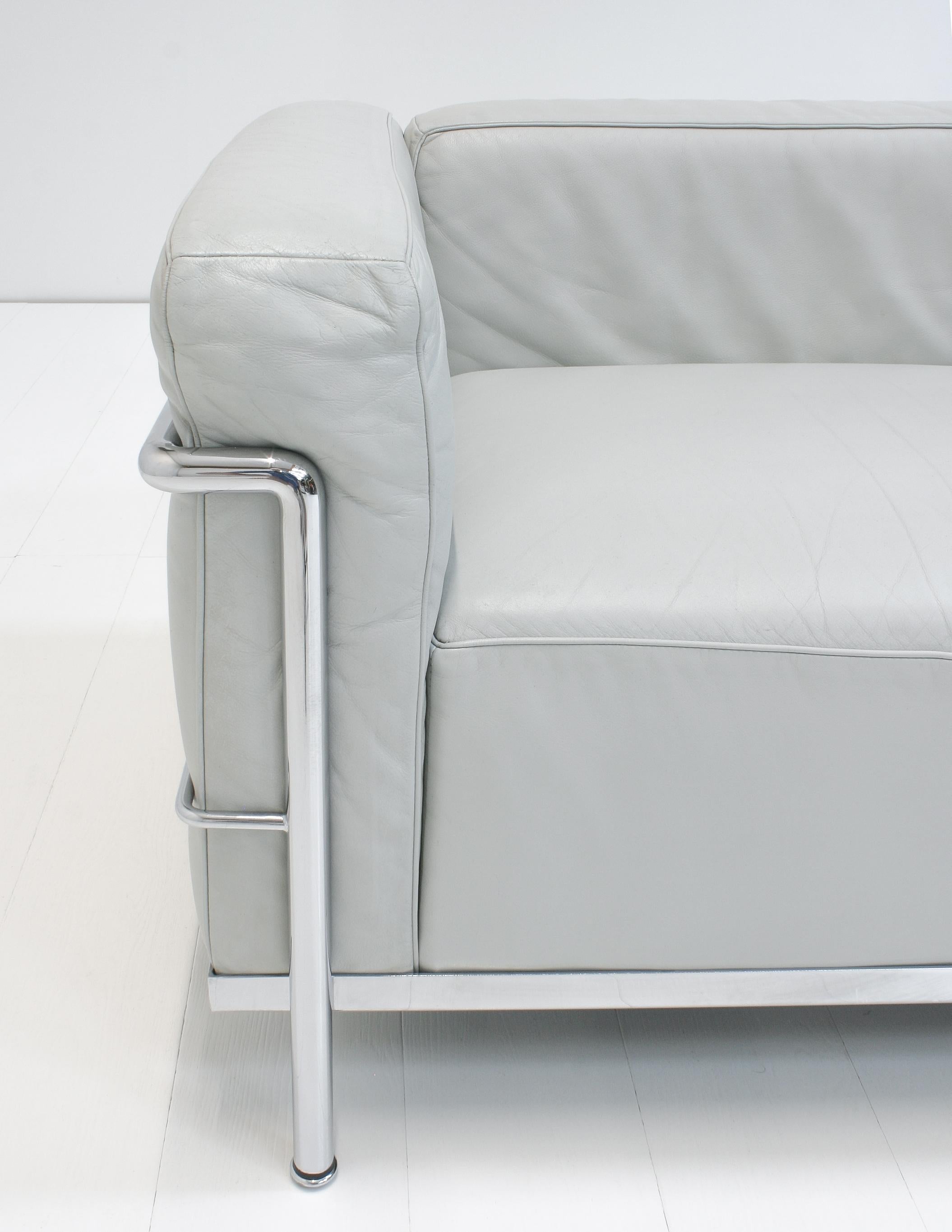Leder-Sofa LC3 Grand Confort von Le Corbusier & C. Perriand für Cassina (1/2) im Angebot 2