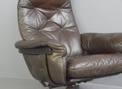 Leather Lounge Chair by G Mobel, circa 1960s