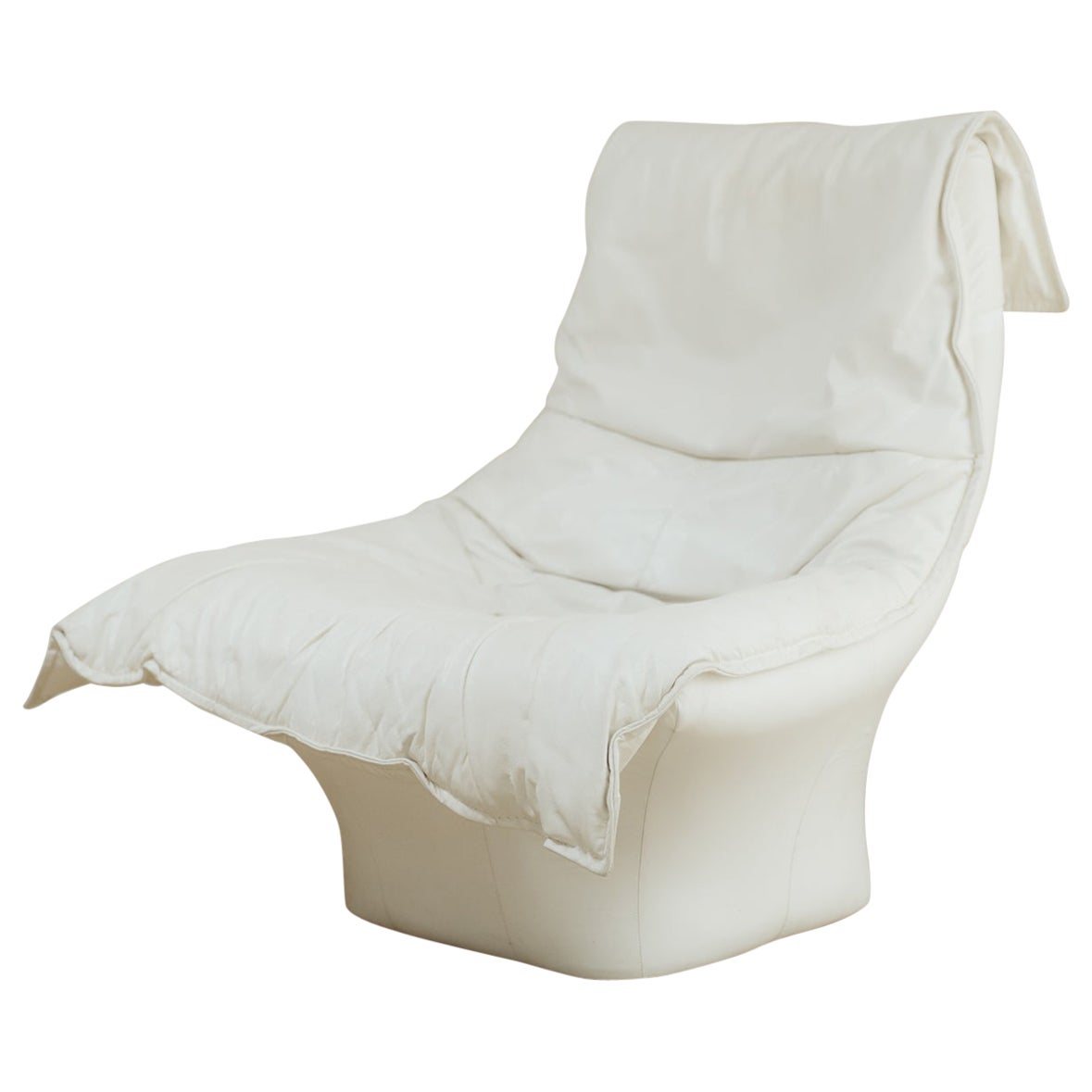 Leather Lounge Chair by Gerard Van Den Berg in vendita