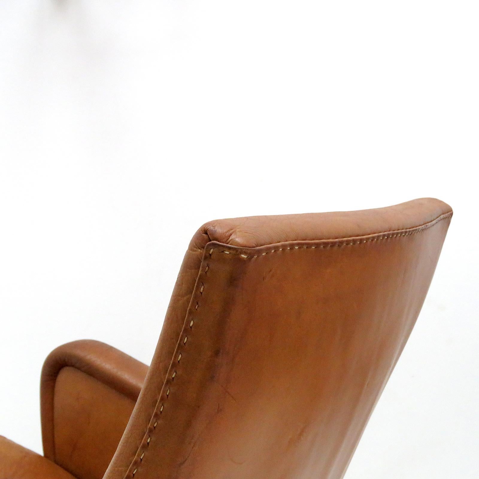 Leather Lounge Chair DS-51 by De Sede 1