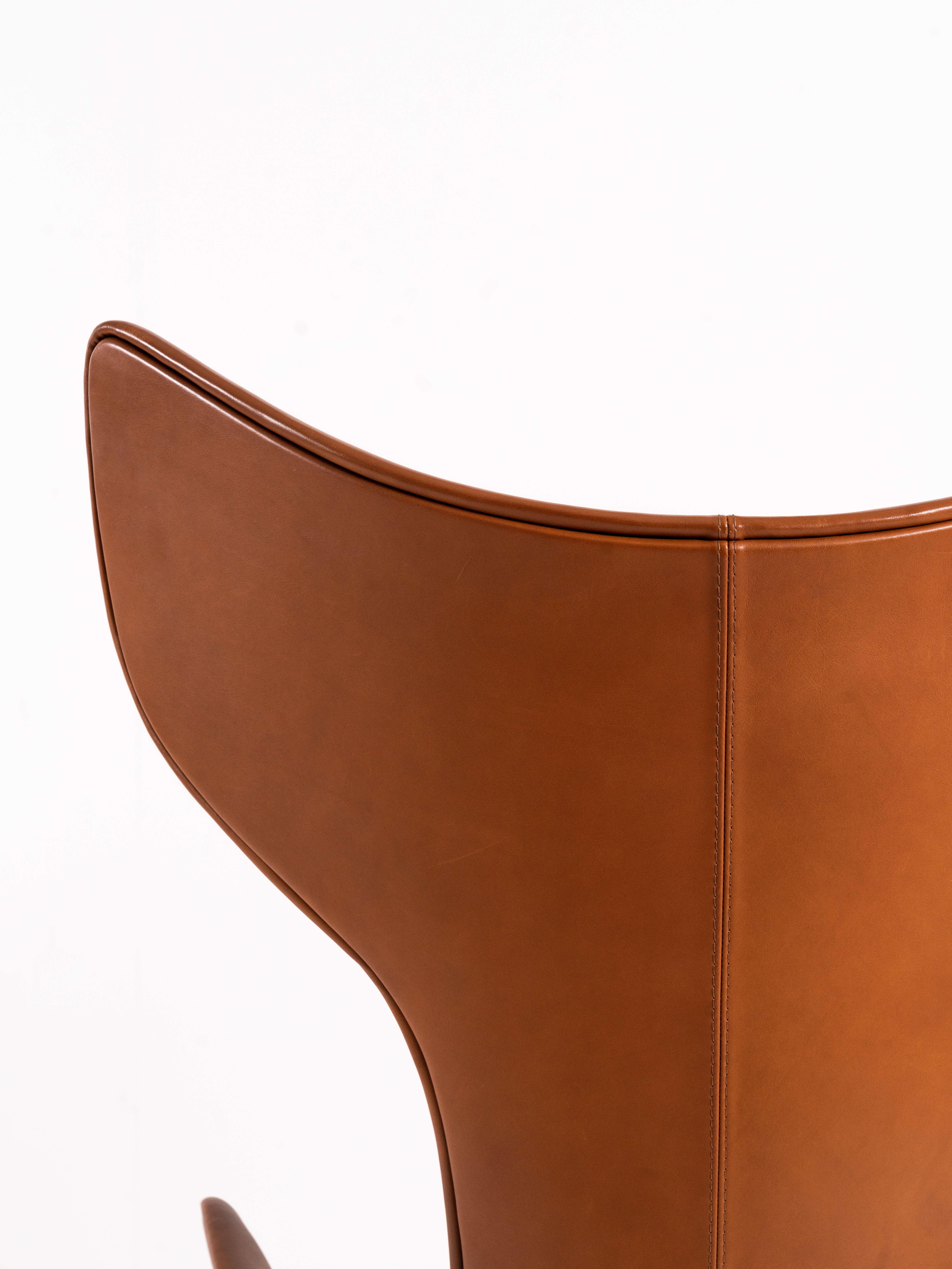 Leder-Loungesessel „Lou Read“ aus Leder von Philippe Starck für Driade im Angebot 3