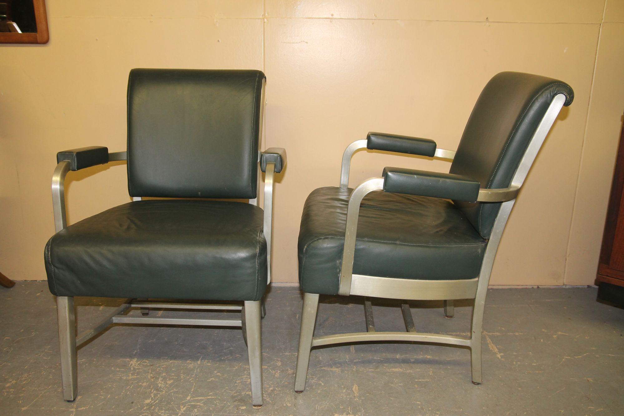 Leather Lounge Chairs by Goodform In Good Condition For Sale In Asbury Park, NJ