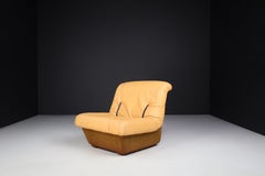 Leather Lounge Chairs by Lev & Lev, Italy, 1970s