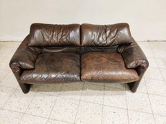 Canapé Maralunga de Vico Magistretti pour Cassina, 1973