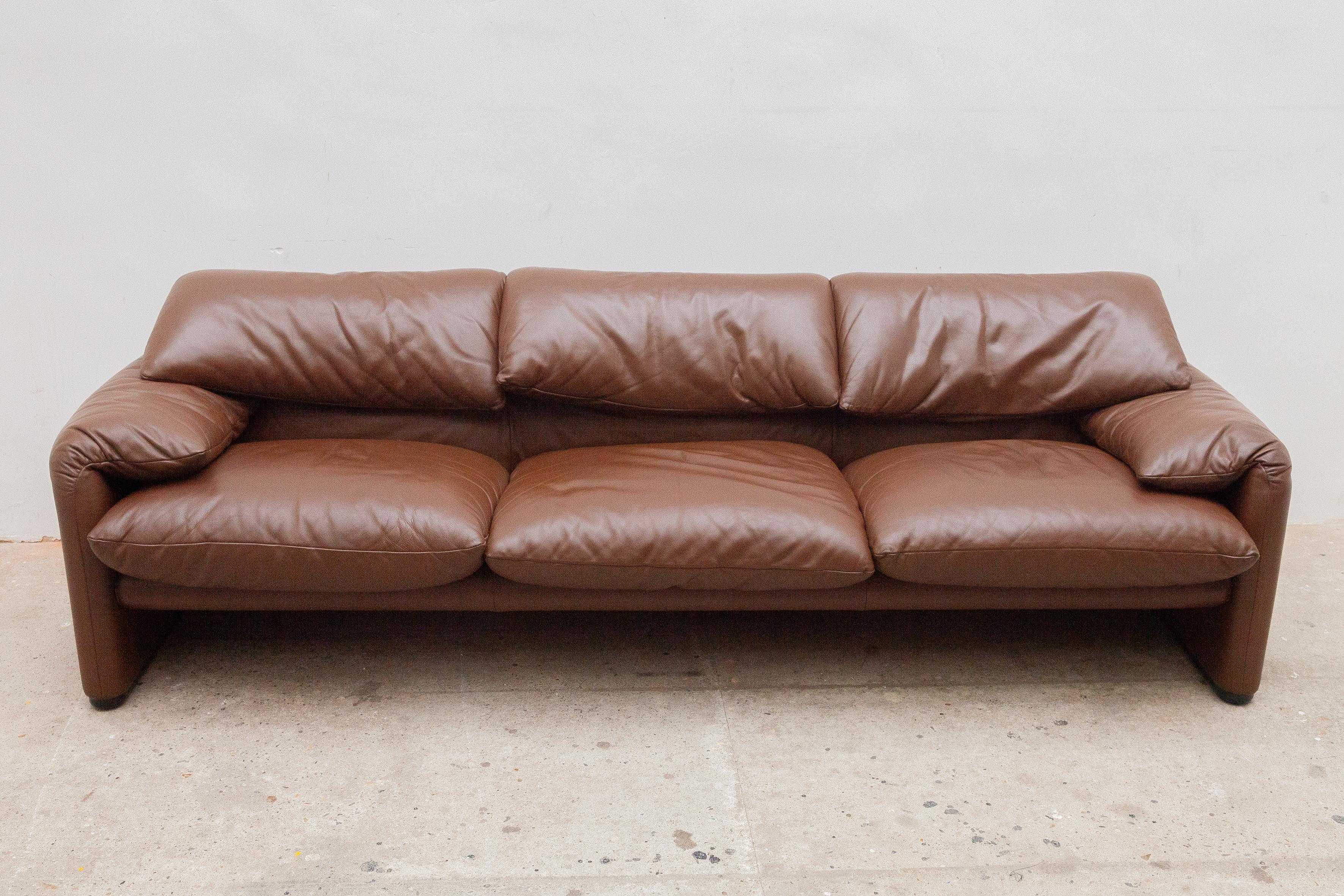 Mid-Century Modern Leather 