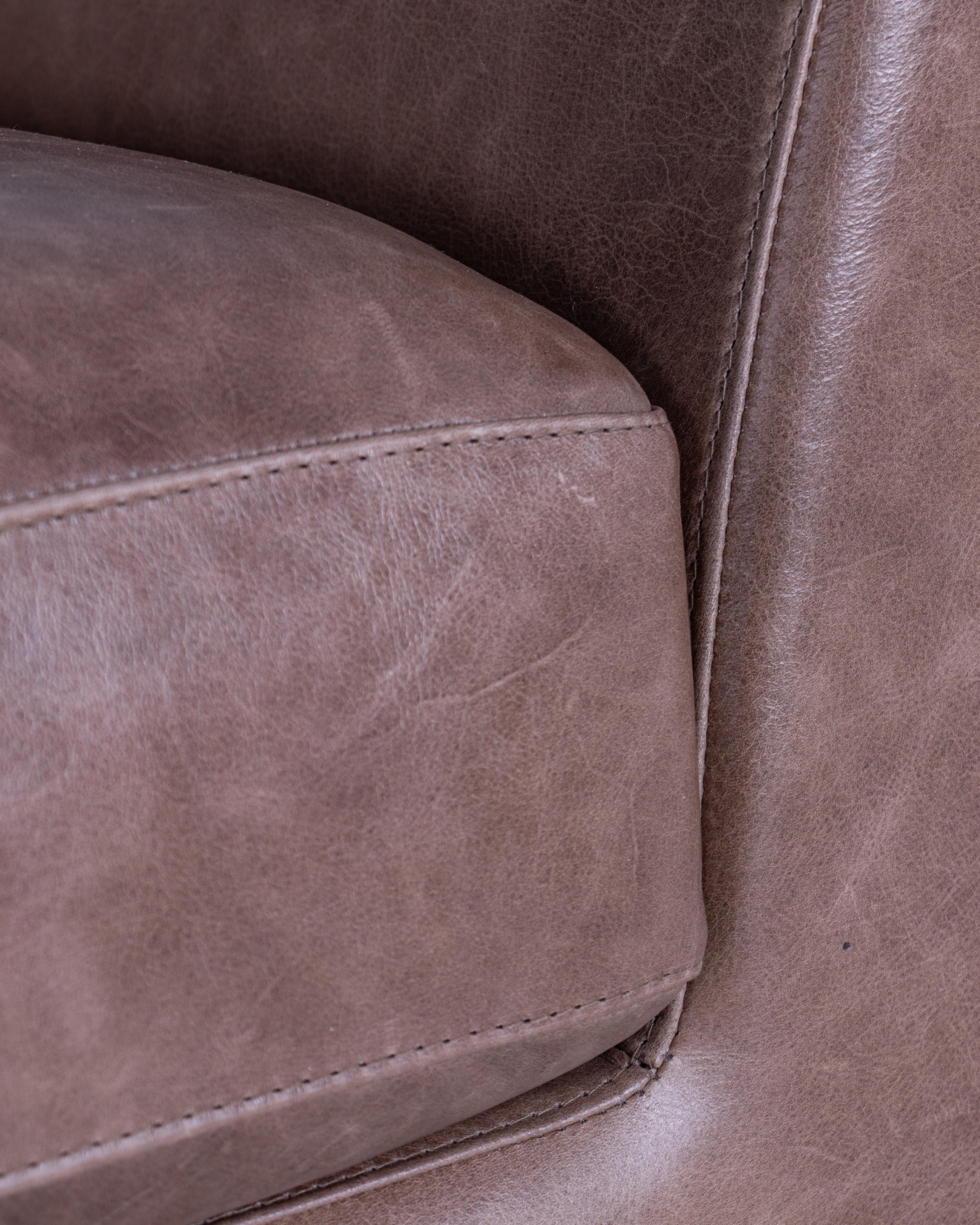 Contemporary Leather Marfa Sofa