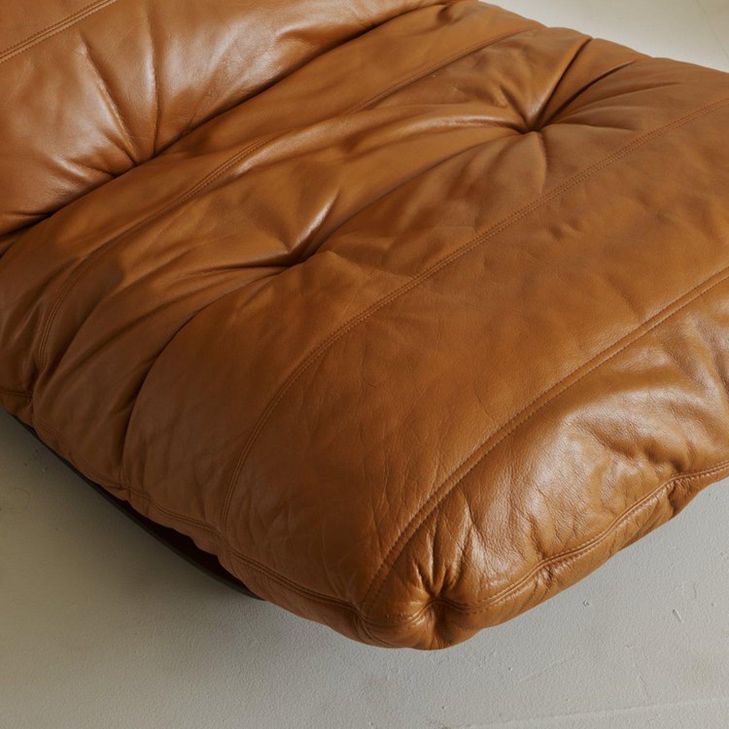 Leather Marsala Chair by Michel Ducaroy for Ligne Roset 9