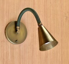 Leather Meander Flexible Wall Sconce