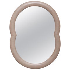 Leather Mirror by Serge de Troyer, Italy, 2018