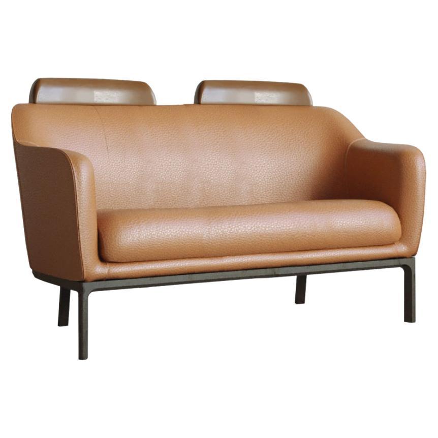 Leather, Modern Copa Sofa For Sale