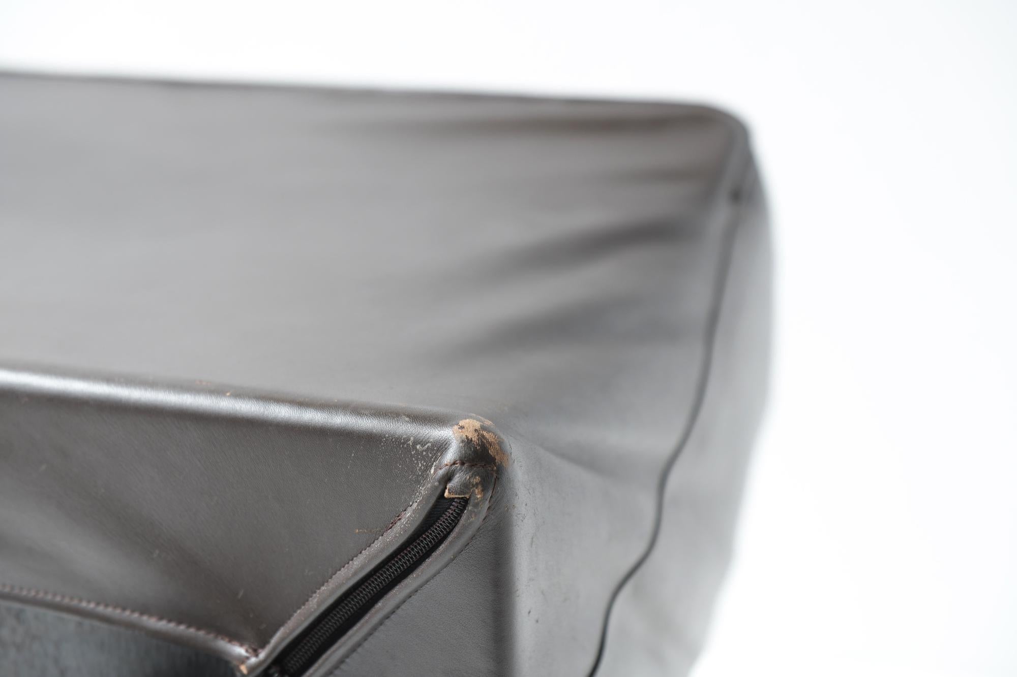 Leather Modular Fiandra Sofa by Vico Magistretti for Cassina, Italy For Sale 7