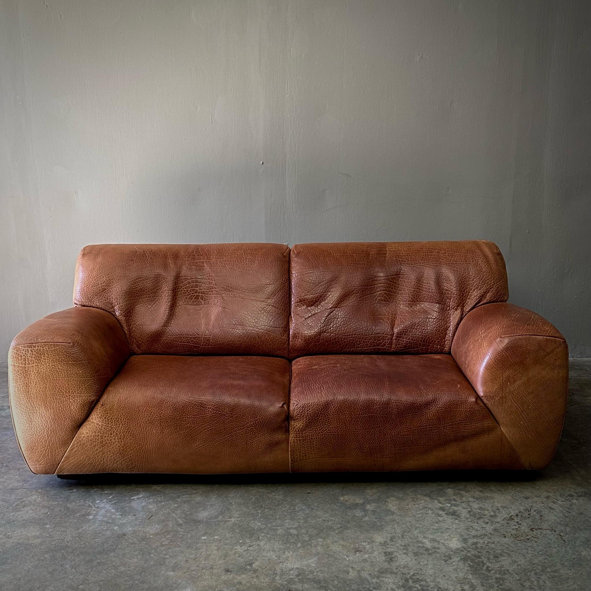 Leather Molinari Sofa 1