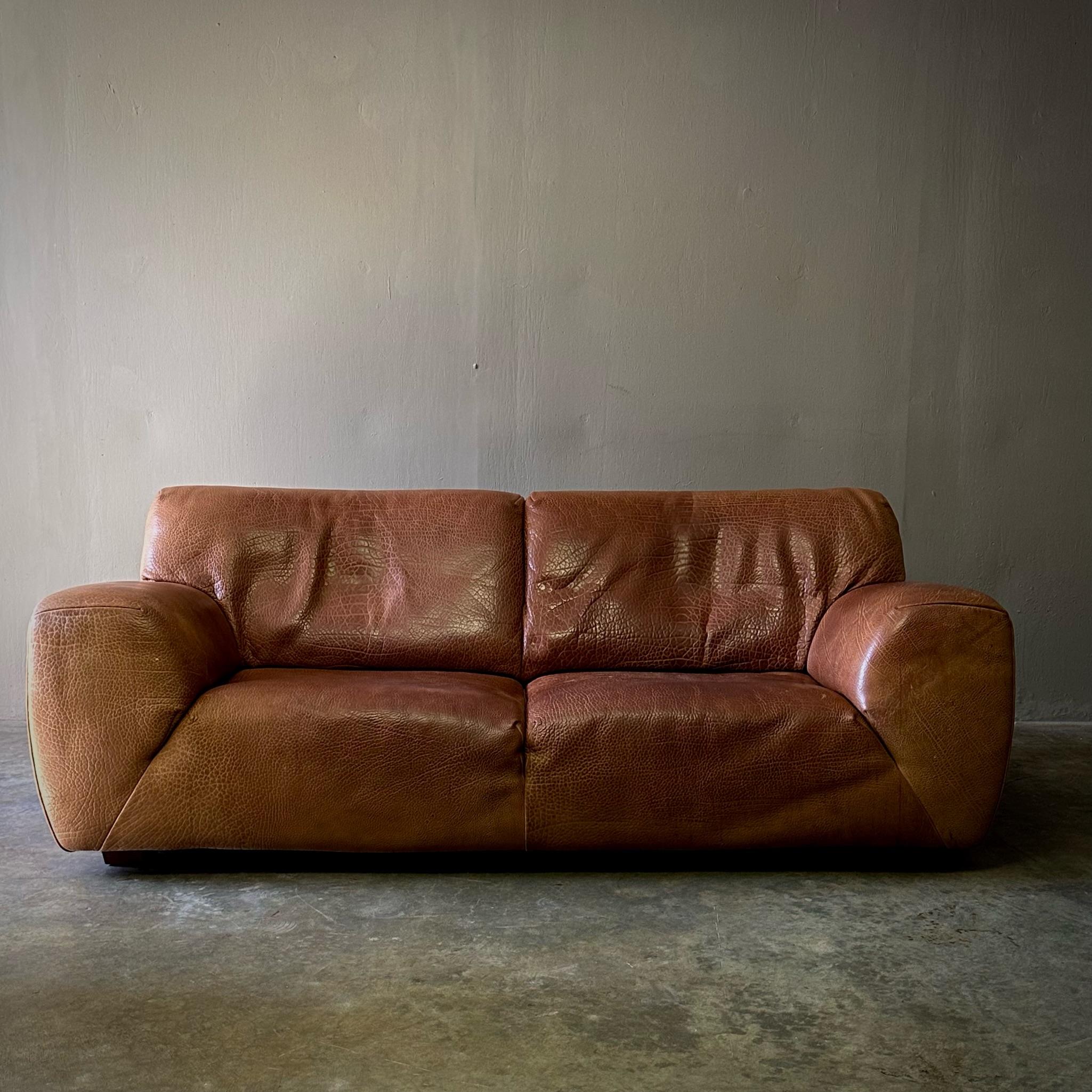 Leather Molinari Sofa 4