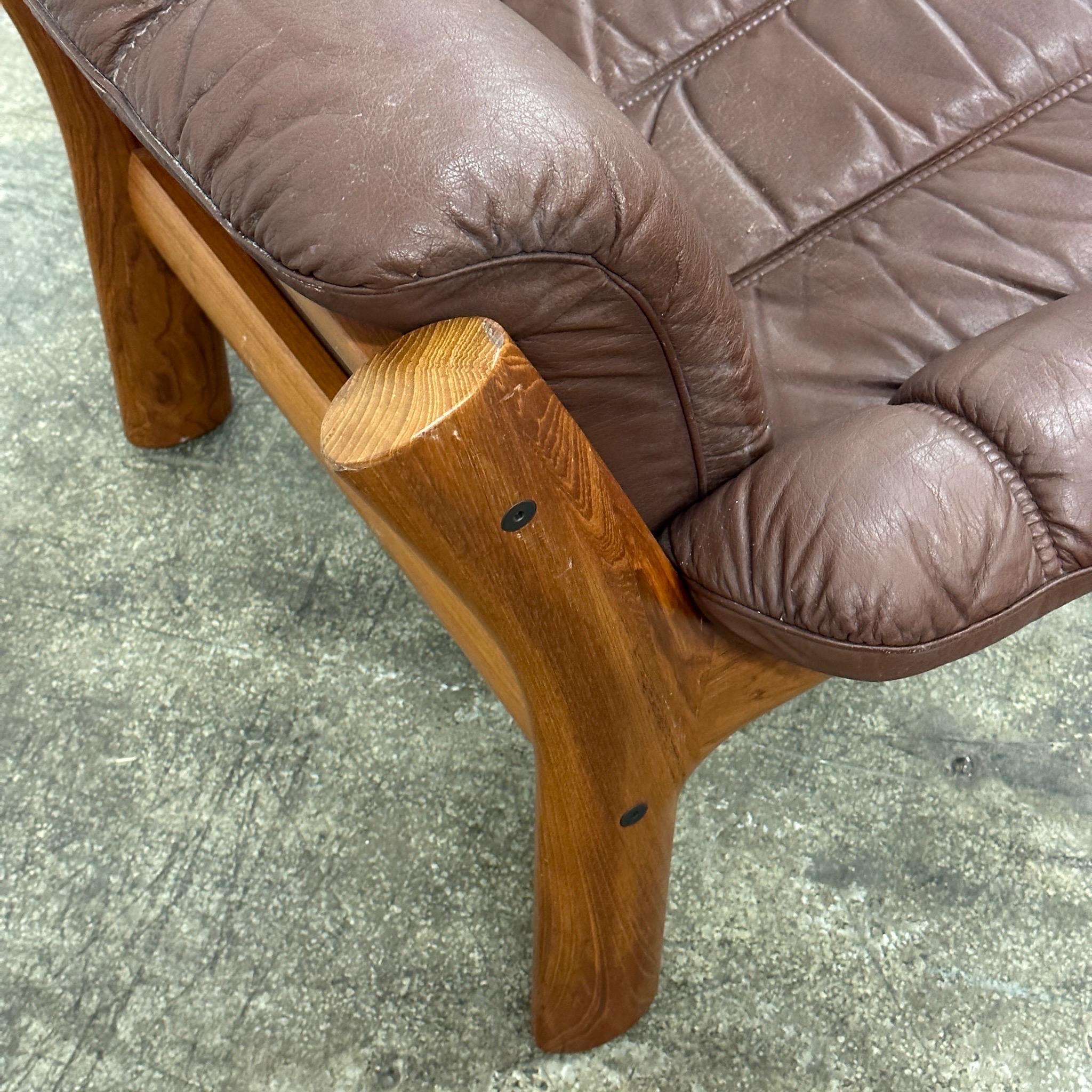 Late 20th Century Leather Montana Chairs by Ekornes