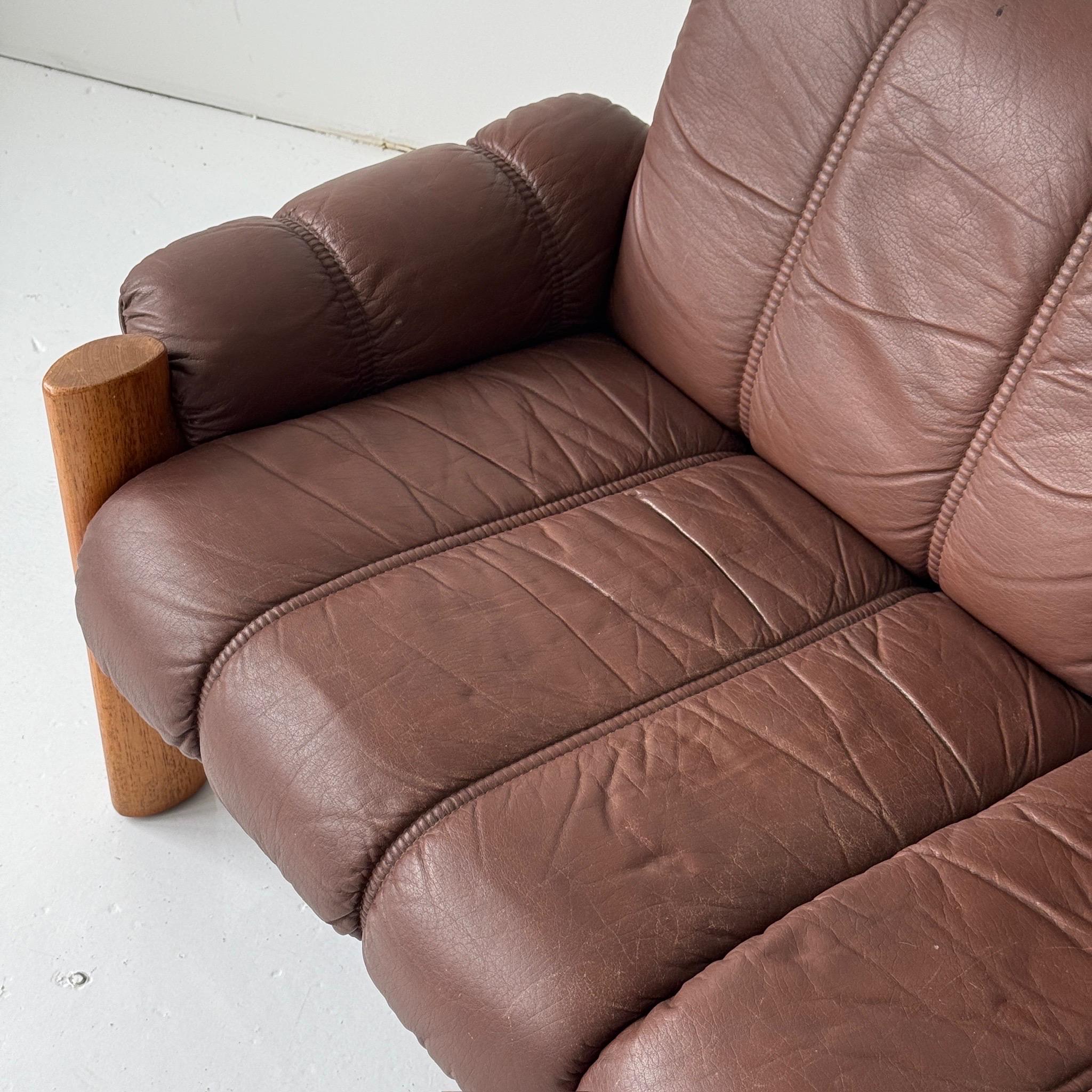 Fine XX secolo Divano in pelle Montana di Ekornes in vendita
