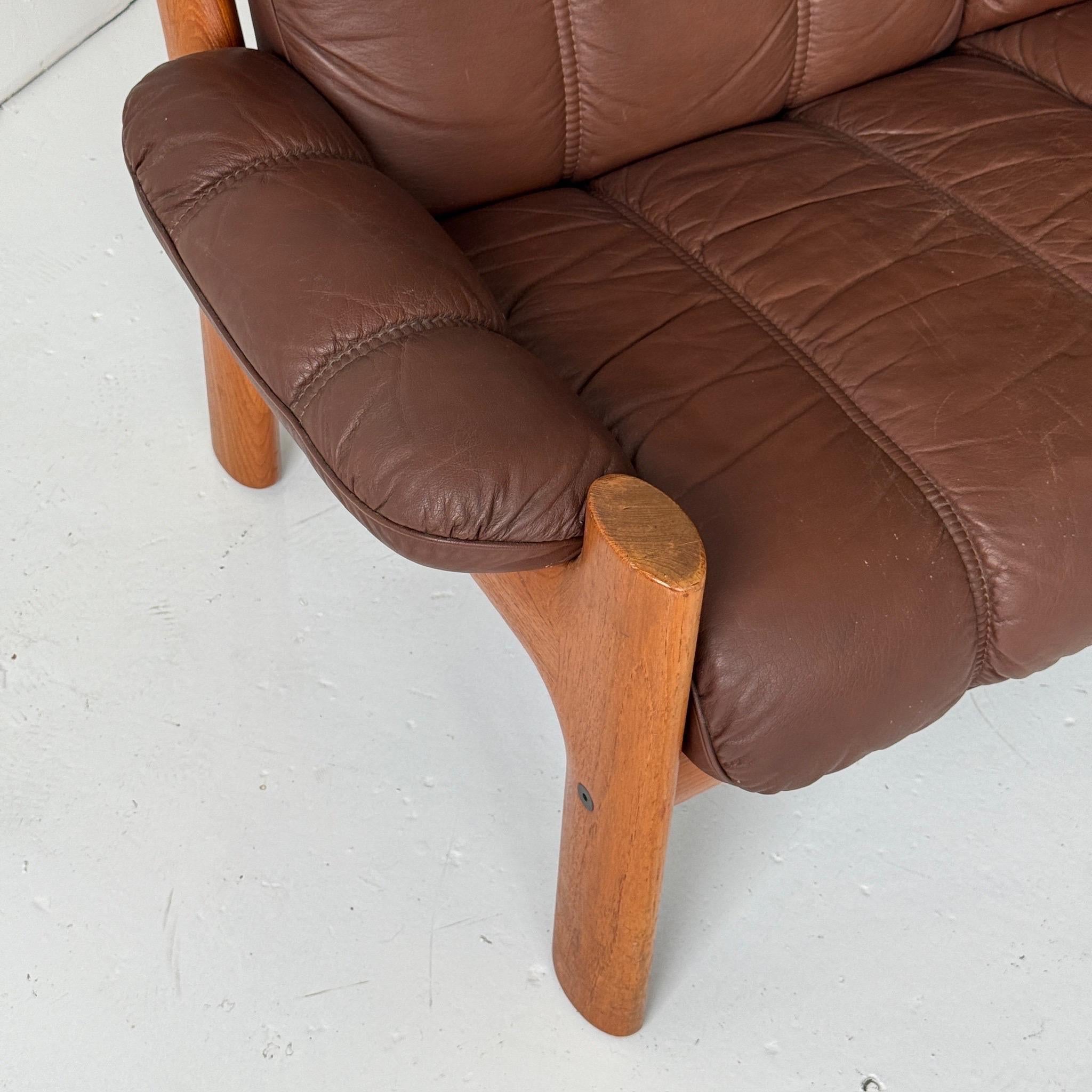 Pelle Divano in pelle Montana di Ekornes in vendita