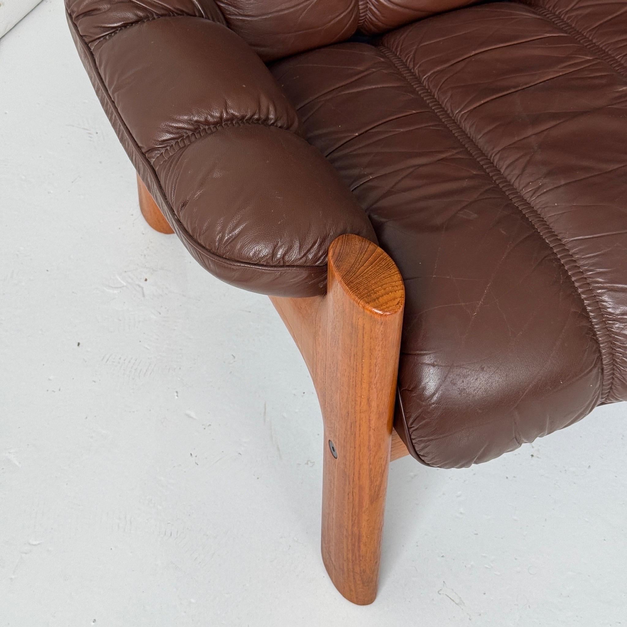 Cuir Canapé Montana d'Ekornes en vente