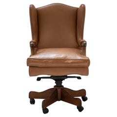 Leather Office Chair from Fior, 1980s