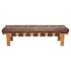 Banc en cuir Ojai de Lawson-Fenning