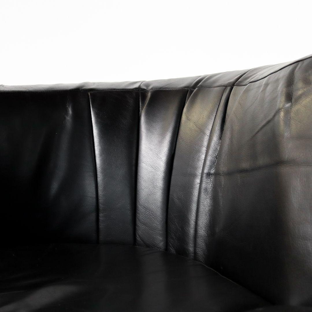 Leather Onda Three-seater Sofa by De Pas, D'urbino & Lomazzi for Zanotta For Sale 6