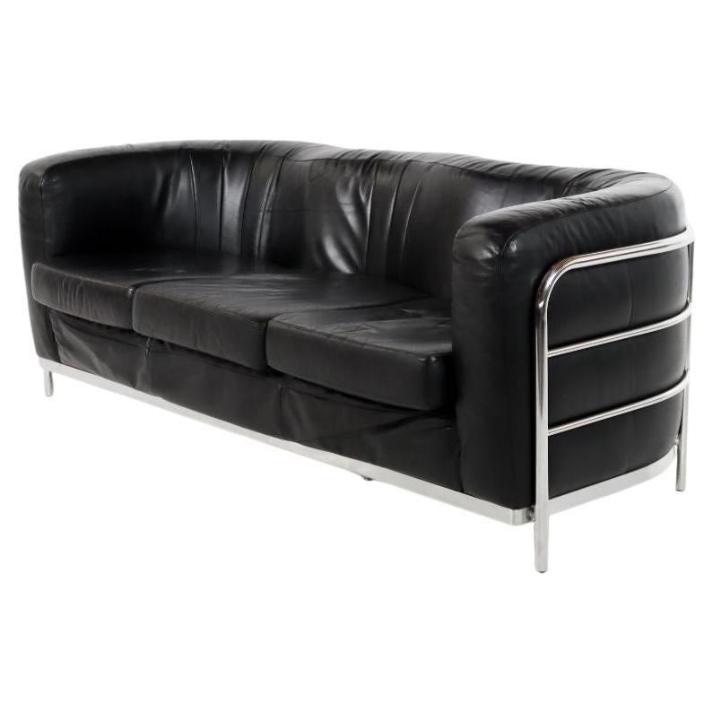 Leather Onda Three-seater Sofa by De Pas, D'urbino & Lomazzi for Zanotta